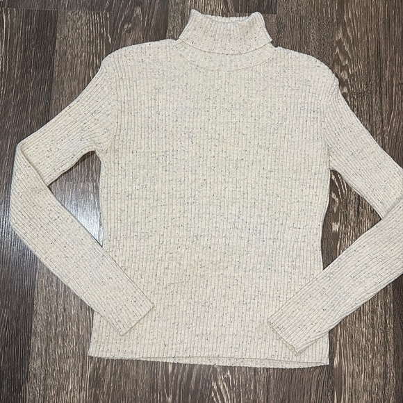 New York & Company Sweaters - New York & Company Turtneck Sweater with Beige Oatmeal USA Made